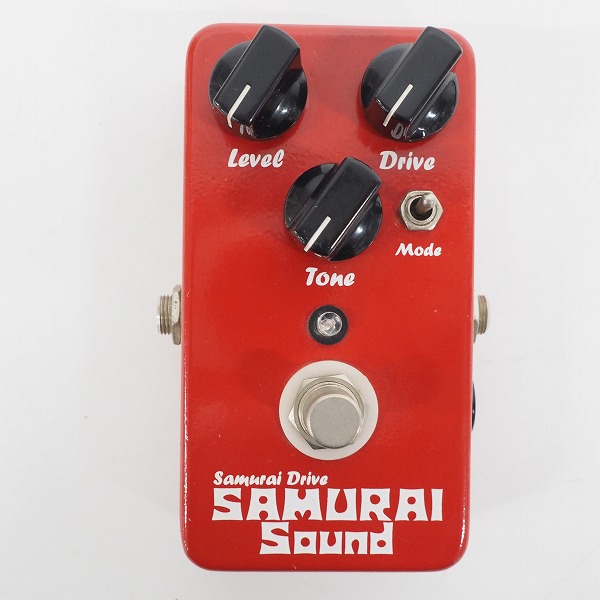 実際に弊社で買取させて頂いたSAMURAI Sound/サムライサウンド Samurai Drive オーバードライブ 歪み系 エフェクター【動作確認済】