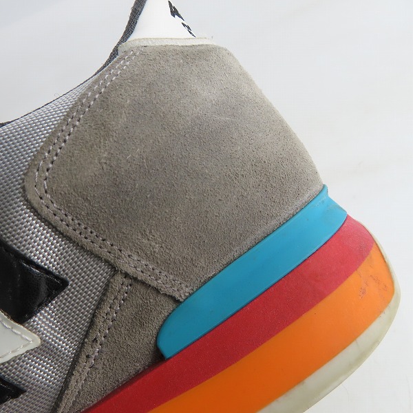 実際に弊社で買取させて頂いたATLANTIC STARS/アトランティックスターズ スニーカー グレー系/43の画像 6枚目