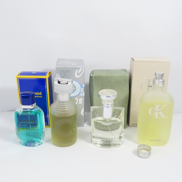実際に弊社で買取させて頂いたジャンヌ アルテス CO2/カルバン・クライン/ブルガリ/ジバンシィ 香水 4点セットの画像 4枚目