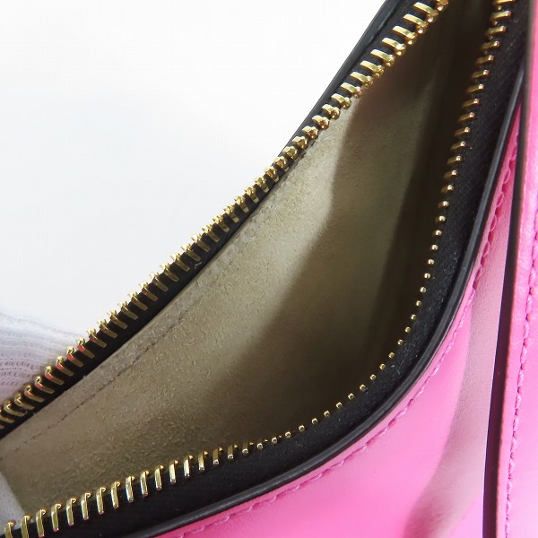 実際に弊社で買取させて頂いたMARNI/マルニ 2way ハンドバッグ/ショルダーバッグ ピンク スムースカーフレザー BMMP0103U0 LV589 00C73の画像 7枚目