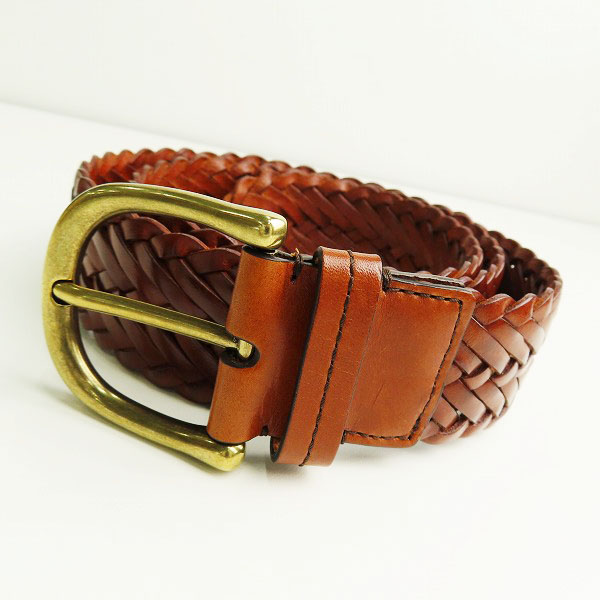 実際に弊社で買取させて頂いたTOM FORD/トムフォード レザーメッシュベルト/90