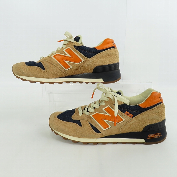 実際に弊社で買取させて頂いたLEVI'S×New Balance/リーバイス×ニューバランス コーンデニム オレンジタブ 35周年 コラボ スニーカー M1300LV/26.0の画像 3枚目
