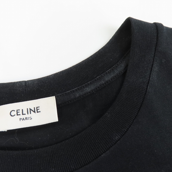 実際に弊社で買取させて頂いた【JPタグ】セリーヌ 23AW 表参道店リニューアルオープン記念 バイエディスリマン プリント 半袖Tシャツ 2X26J671Q.38NS/XSの画像 6枚目