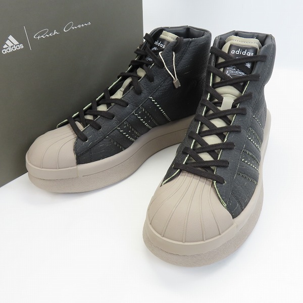 実際に弊社で買取させて頂いた【未使用】adidas×Rick Owens/アディダス×リックオウエンス MASTODON PRO MODELハイカットスニーカー/BA9758/27.5