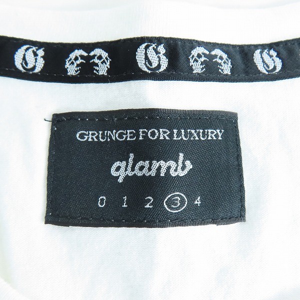 実際に弊社で買取させて頂いたglamb/グラム LAST SONG END OF JURASSIC WORLD プリント Tシャツ GB0220 /3の画像 2枚目