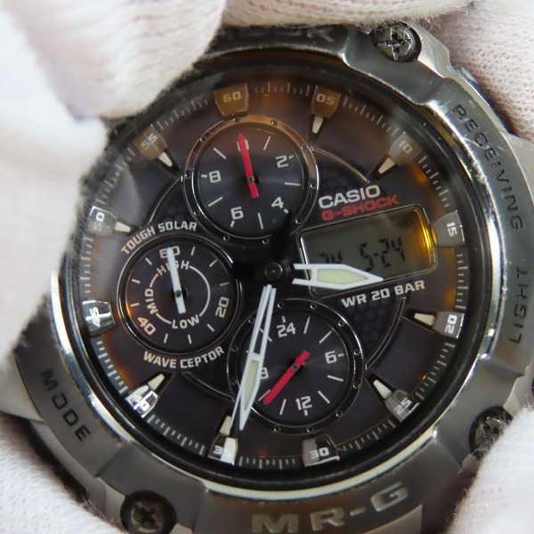 実際に弊社で買取させて頂いたG-SHOCK/Gショック  MR-G タフソーラー 腕時計 MRG-7000DJの画像 5枚目