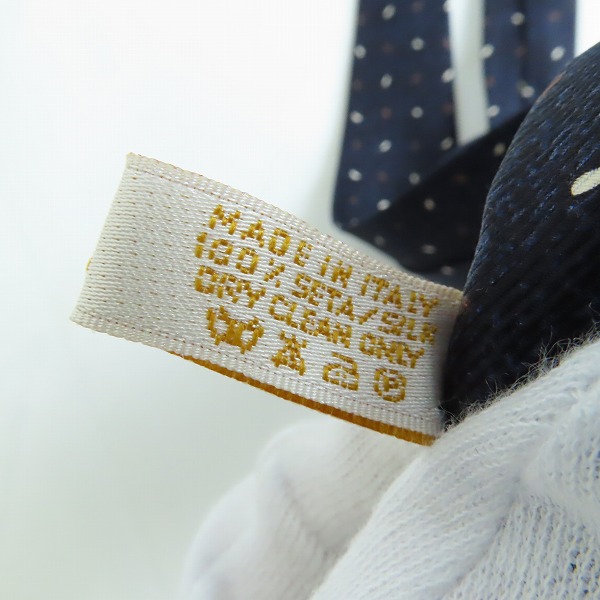 実際に弊社で買取させて頂いたBVLGARI/ブルガリ davide pizzigoni  総柄 ネクタイ の画像 5枚目