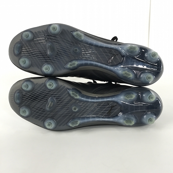 実際に弊社で買取させて頂いたPUMA/プーマ ワン 5.1 FG/AG ブラック×エイジドシルバー サッカースパイク ブラック×エイジドシルバー105578-02/27の画像 2枚目