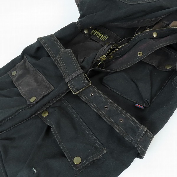 実際に弊社で買取させて頂いたBelstaff/ベルスタッフ 60's ビンテージ トライアルマスタージャケット オイルドジャケット/Sの画像 6枚目