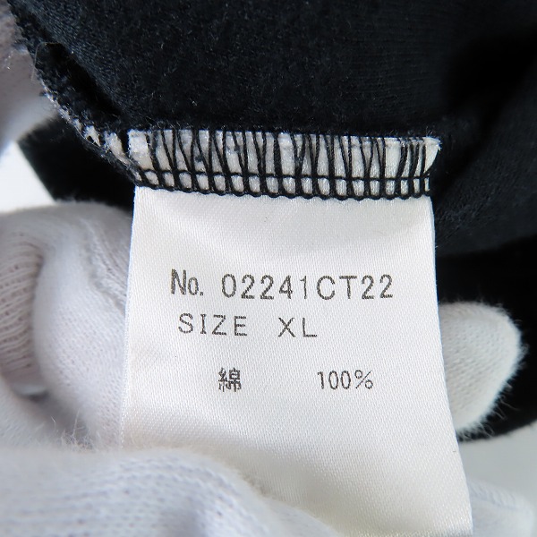実際に弊社で買取させて頂いたHYSTERIC GLAMOUR/ヒステリックグラマー 24SS I'M WITH THE BAND 半袖Tシャツ 02241CT22/XLの画像 4枚目