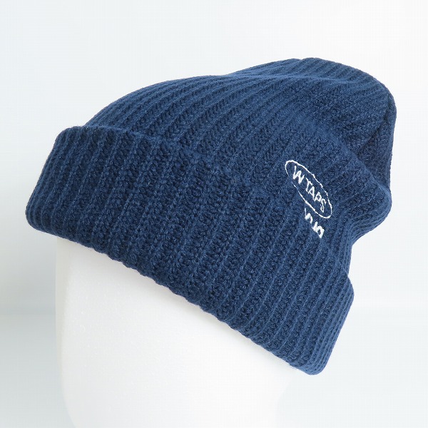 実際に弊社で買取させて頂いた【未使用】WTAPS/ダブルタップス 23AW 05 BEANIE ACRYLIC PROTECT NAVY/ビーニー アクリルプロテクト 232MADT-HT05/00