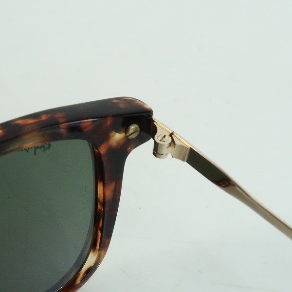 実際に弊社で買取させて頂いたRay-Ban/レイバン B&L/ボシュロム社製 べっ甲柄 コンビフレーム サングラス MT BL刻印の画像 5枚目