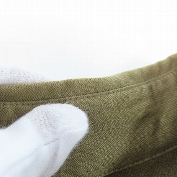 実際に弊社で買取させて頂いたBUZZ RICKSON'S/バズリクソンズ ワッペンデザイン 半袖ワークシャツ/BR33469/Mの画像 7枚目