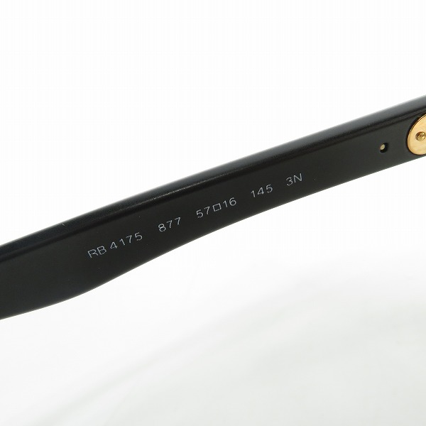 実際に弊社で買取させて頂いた(3)Ray-Ban/レイバン CLUBMASTER クラブマスター メガネフレーム/アイウェア RB4175 877の画像 5枚目
