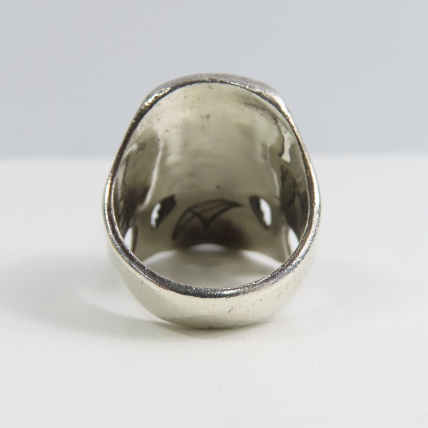 実際に弊社で買取させて頂いたCRAZY PIG/クレイジーピッグ サイコキラースカルリング/20-20.5号の画像 3枚目