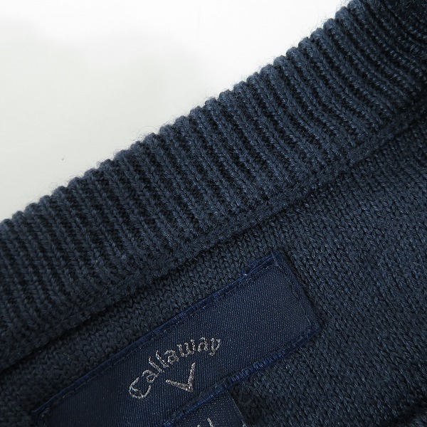 実際に弊社で買取させて頂いたCALLAWAY/キャロウェイ  ニット セーター  エッフェル塔 241-8260503/LLの画像 7枚目