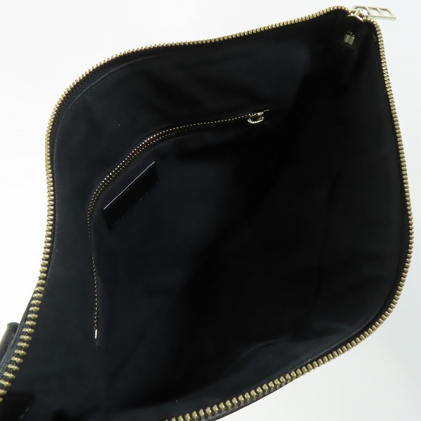 実際に弊社で買取させて頂いたPaul Smith/ポールスミス レザーショルダーバッグ/クラッチバッグの画像 3枚目