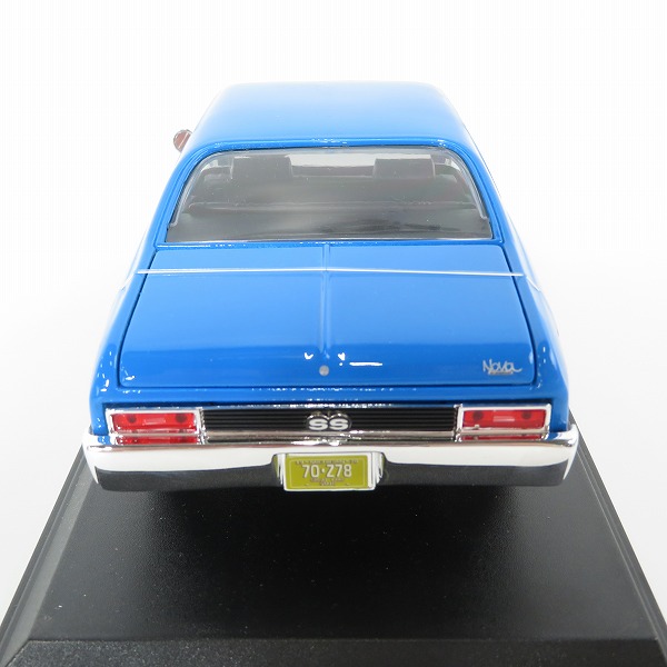 実際に弊社で買取させて頂いたMaisto/マイスト 1/18 1970 Chevrolet Nova SS Coupe/シボレー ノバ SS クーペ ミニカーの画像 4枚目