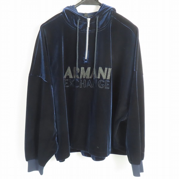 実際に弊社で買取させて頂いたARMANI EXCHANGE/アルマーニエクスチェンジ ハーフジップ パーカー 6LYM11 YJ9WZ/L