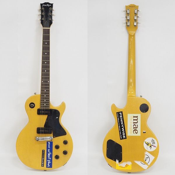実際に弊社で買取させて頂いた★【使用感有り】GrassRoots/グラスルーツ レスポールスペシャルType TVイエロー エレキギターの画像 1枚目