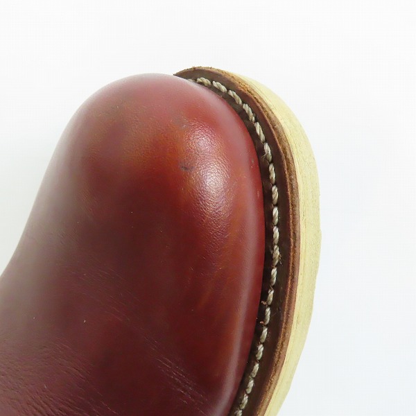 実際に弊社で買取させて頂いたRED WING/レッドウィング プレーントゥ ブーツ 9105/9の画像 7枚目