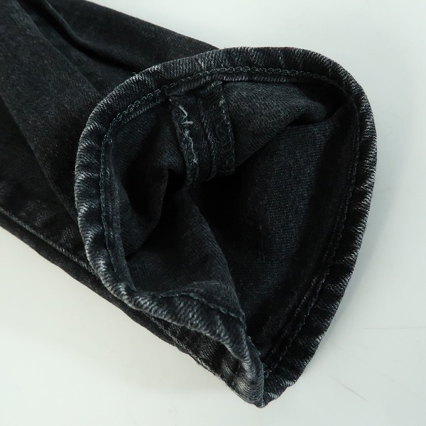 実際に弊社で買取させて頂いたMOONAGE DEVILMENT×RESOUND CLOTHING/ムーンエイジデビルメント×リサウンドクロージング デニムパンツ RC2-SSK-008MAD 3の画像 5枚目