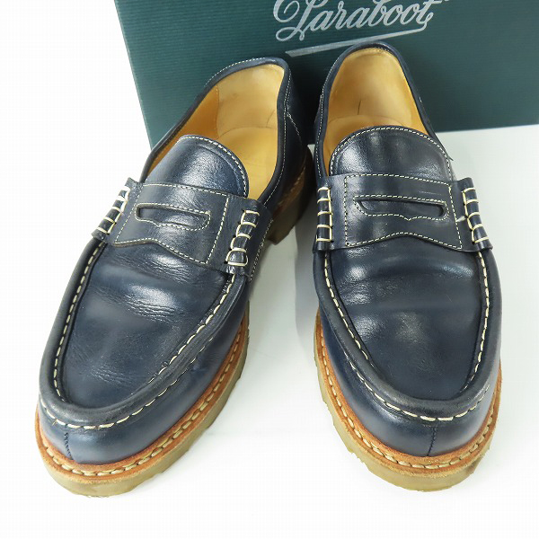 実際に弊社で買取させて頂いたParaboot/パラブーツ REIMS/MARCHE MIEL-VEG ランス コインローファー/シューズ 181010 8