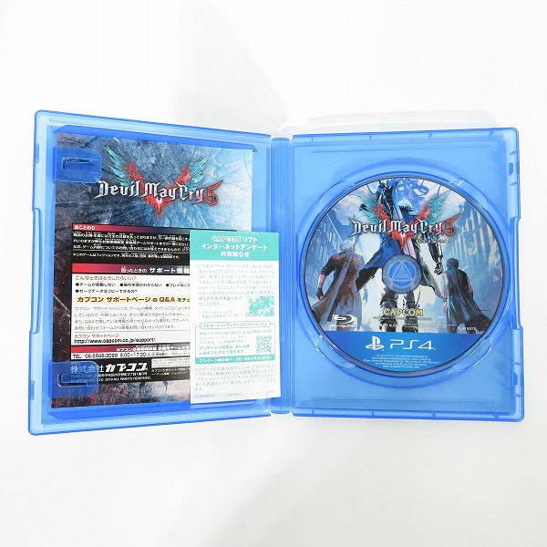 実際に弊社で買取させて頂いたPS4ソフト デビルメイクライ5/龍が如く0 誓いの場所 2点セット【簡易動作確認済】の画像 2枚目