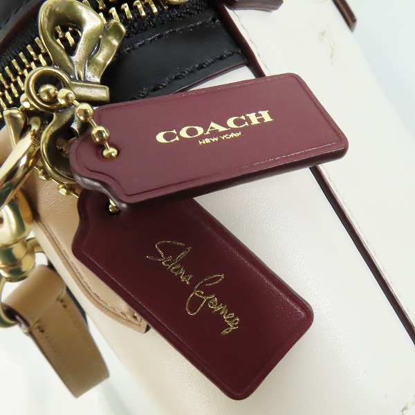 実際に弊社で買取させて頂いたCOACH×Selena Gomez/コーチ×セレーナゴメス ハンドバッグ/ショルダーバッグ 39291の画像 8枚目