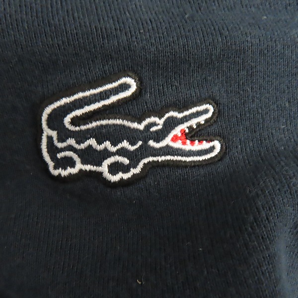 実際に弊社で買取させて頂いたLACOSTE/ラコステ ワンポイント刺繍 ジップアップ パーカー SH684E/4の画像 4枚目