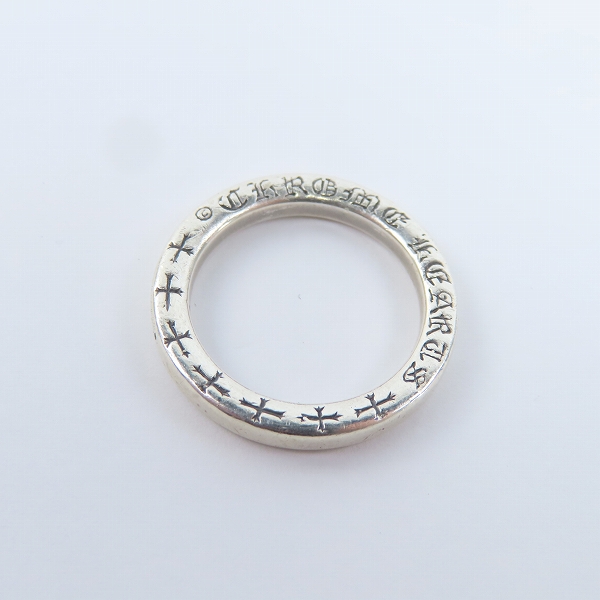 実際に弊社で買取させて頂いたCHROME HEARTS/クロムハーツ NTFLリング/9号