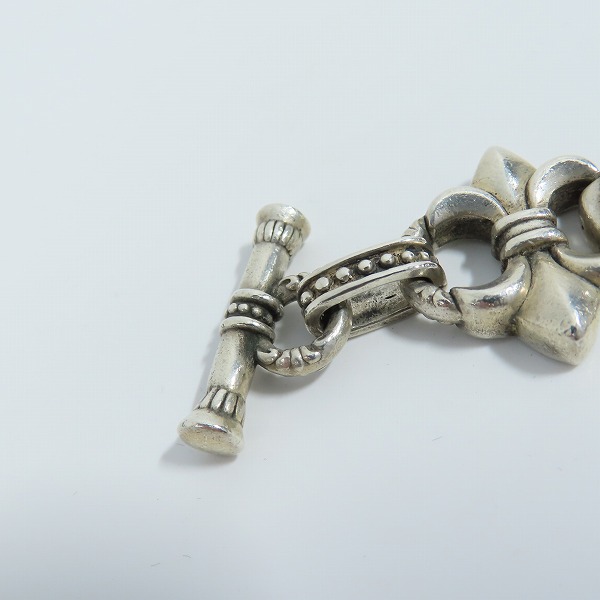 実際に弊社で買取させて頂いたJustin Davis/ジャスティンデイビス BIG FDL フレア/クラウン ブレスレット SBJ100の画像 8枚目