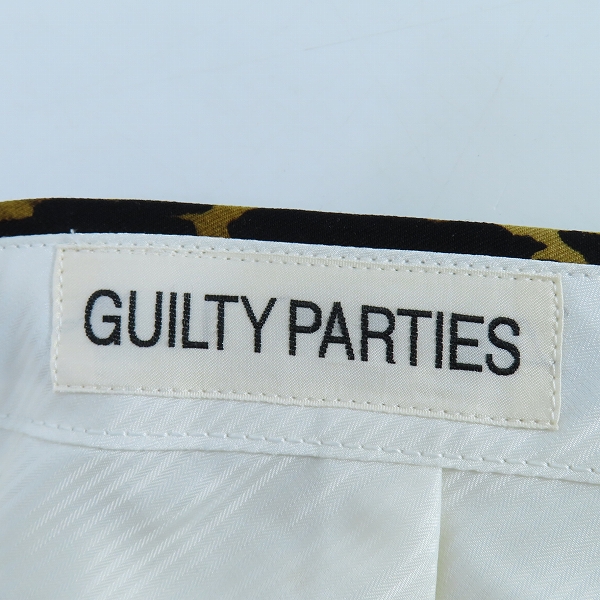 実際に弊社で買取させて頂いたWACKO MARIA/ワコマリア Guilty Parties/ギルティパーティーズ レオパード柄 ショートパンツ XLの画像 2枚目