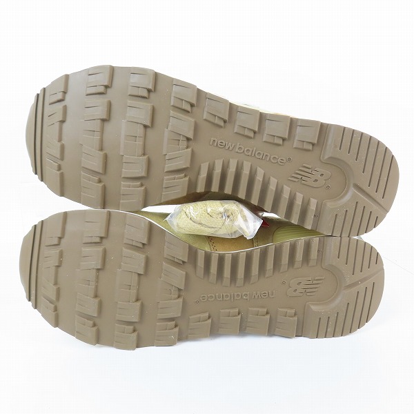 実際に弊社で買取させて頂いた【未使用】NEW BALANCEｘBEAMS/ニューバランス×ビームス 40th 別注 ベージュマルチ CM1400BB/26.0の画像 2枚目