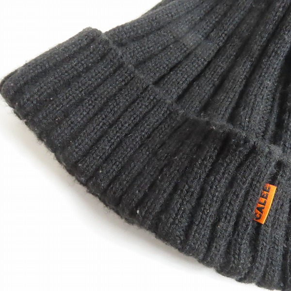 実際に弊社で買取させて頂いたCALEE/キャリー ニットキャップ ニット帽の画像 6枚目