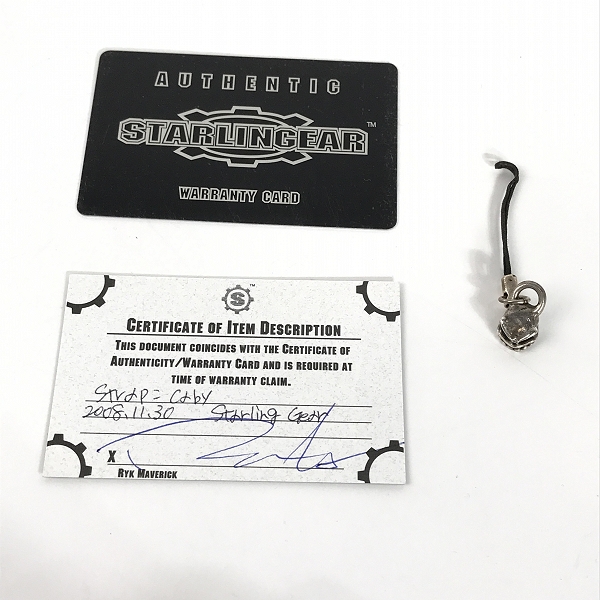 実際に弊社で買取させて頂いた【ギャラ付き】STARLINGEAR/スターリンギア カービー ストラップの画像 5枚目