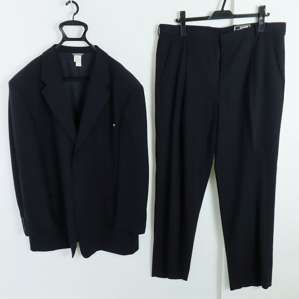 実際に弊社で買取させて頂いたVERSACE/ヴェルサーチ ウールスーツ ジャケット/パンツ/セットアップ/ダークネイビー系/54