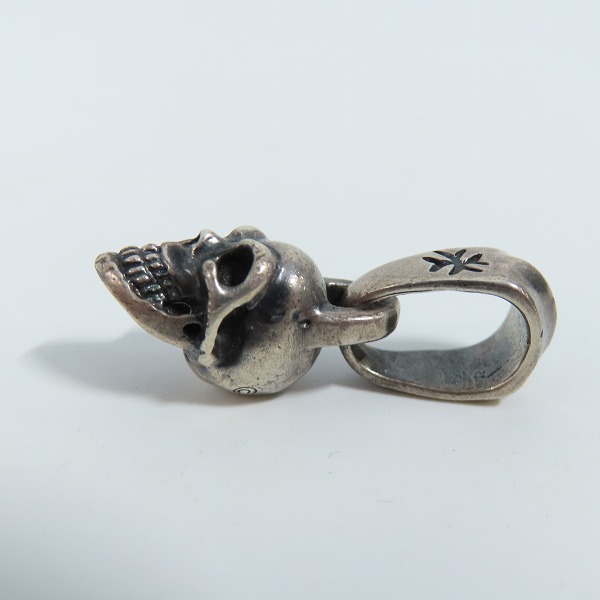 実際に弊社で買取させて頂いた【ギャラ付】Gabor/ガボール クォーターシングルスカル ペンダント/quarter single  SKULL pendantの画像 3枚目
