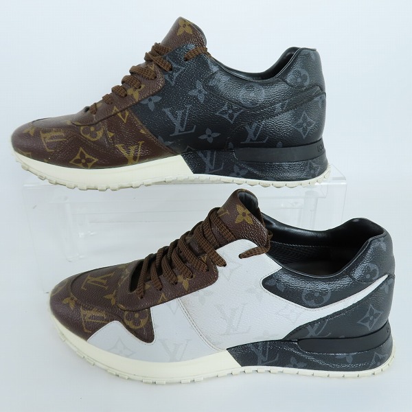 実際に弊社で買取させて頂いたLOUIS VUITTON/ルイヴィトン モノグラム ランアウェイ スニーカー 6.5の画像 3枚目