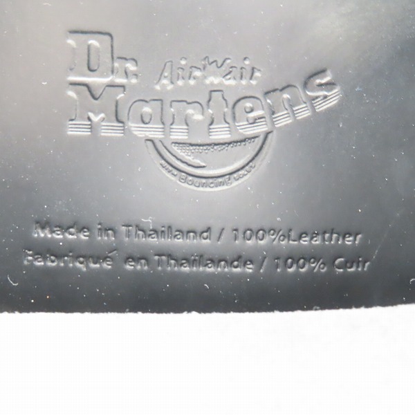 実際に弊社で買取させて頂いたDr.Martens/ドクターマーチン レザー SMALL BACK PACK ミニリュック/バックパック ブラック AC989003の画像 5枚目