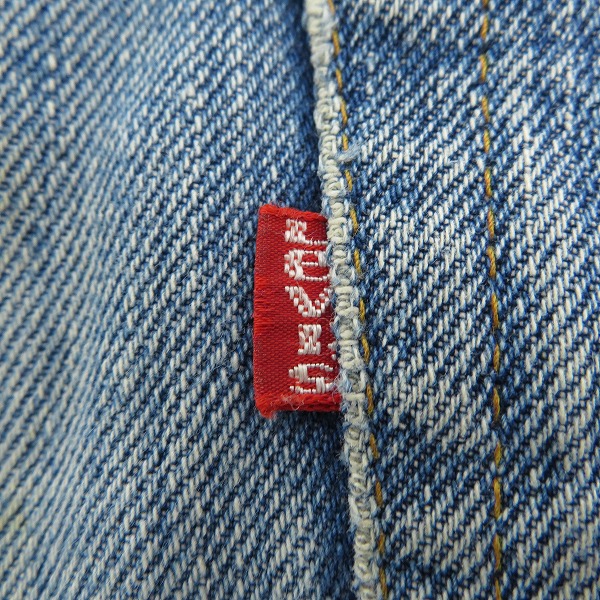 実際に弊社で買取させて頂いたLEVIS/リーバイス 501 刻印6 66モデル スモールe ヴィンテージデニムパンツ W42L34の画像 3枚目