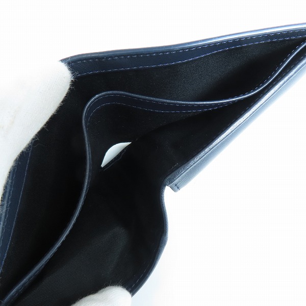 実際に弊社で買取させて頂いたDior/ディオール 二つ折り財布 CDダイヤモンド 2ESBC027DCOの画像 4枚目