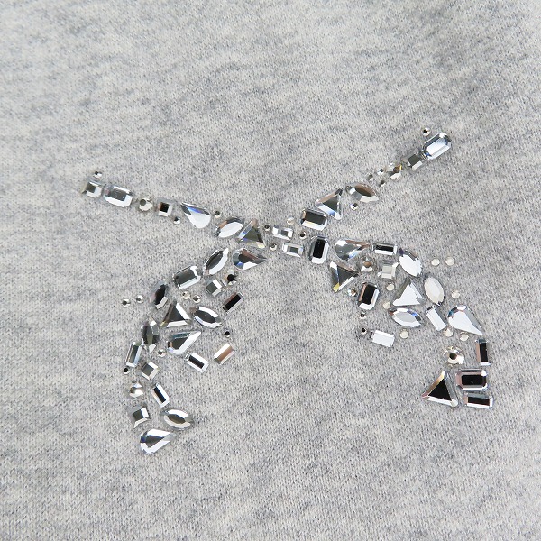 実際に弊社で買取させて頂いたroar/ロアー 二丁拳銃 クロスガン スワロフスキー装飾 スウェットパンツ 20WGP-03RF/2の画像 6枚目