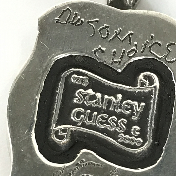実際に弊社で買取させて頂いた【ギャラ付き】STANLEY GUESS/スタンリーゲス ウッド ギターペンダントトップの画像 5枚目