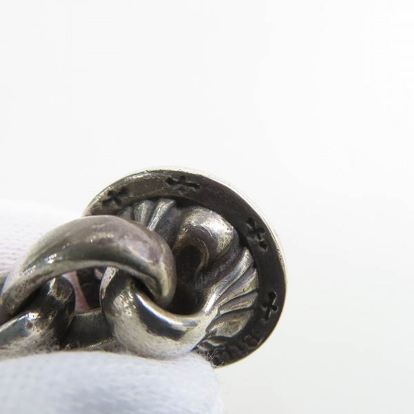 実際に弊社で買取させて頂いた【ギャラ付】BWL/Bill Wall Leather/ビルウォールレザー W-RING ホーングッドラックスカル w/ゴールドサダー ウォレットリングの画像 6枚目