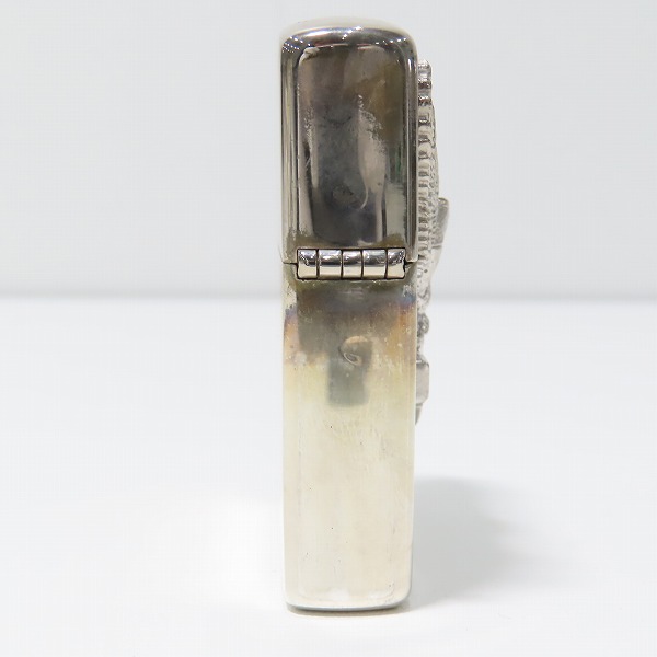 実際に弊社で買取させて頂いたZIPPO/ジッポー HARLEY DAVIDSON/ハーレーダビッドソン デスクトップホルダー/台座付/1996年製の画像 4枚目