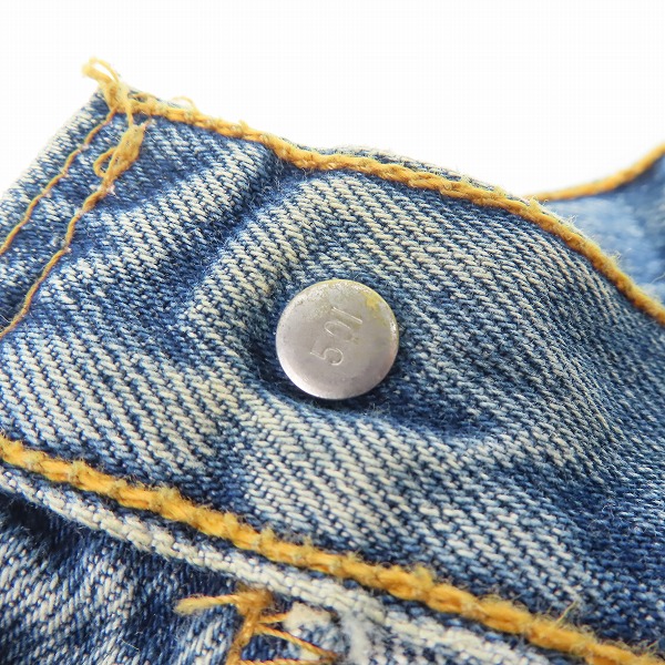 実際に弊社で買取させて頂いたLEVIS/リーバイス 501/USA製/ボタン裏刻印501/スモールe デニムパンツ 501-6182/W36L32の画像 6枚目
