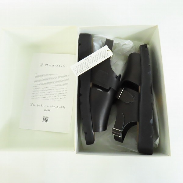 実際に弊社で買取させて頂いたFOOT THE COACHER×KIJIMA TAKAYUKI/フットザコーチャー×キジマタカユキ BEAUTIFUL SHOES OPEN TOE SANDALS FTC2412021/9の画像 8枚目