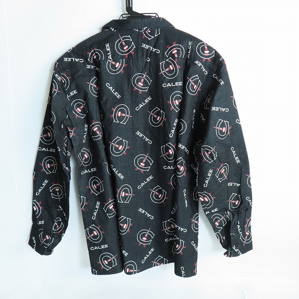 実際に弊社で買取させて頂いたCALEE/キャリー 東京タワー 総柄コットンシャツ CL-21SS001T/Mの画像 1枚目
