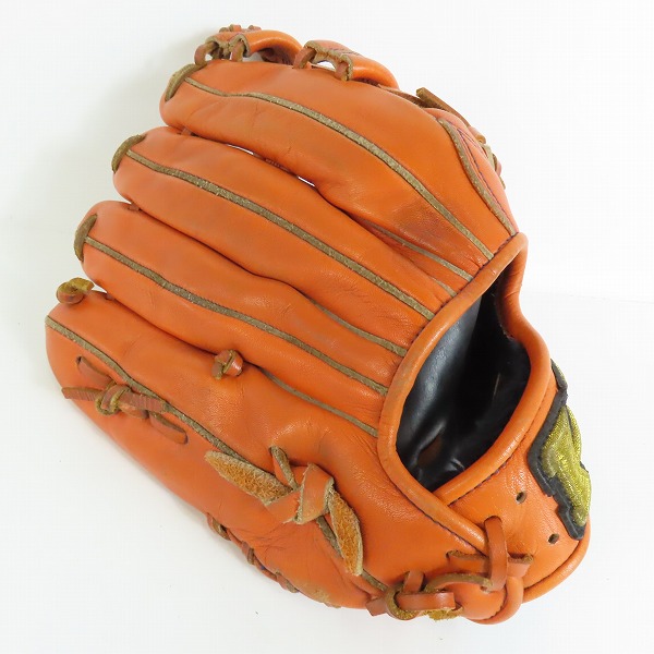 実際に弊社で買取させて頂いたHI-GOLD/ハイゴールド 己極シリーズ 軟式 右投げ用  三塁手/オールポジション グローブ OKG-6715の画像 1枚目